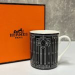 Чашка Hermes (фарфор) черный.