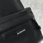 Рюкзак Balenciaga черный (кожа).