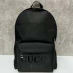 Рюкзак Gucci нейлон черный.