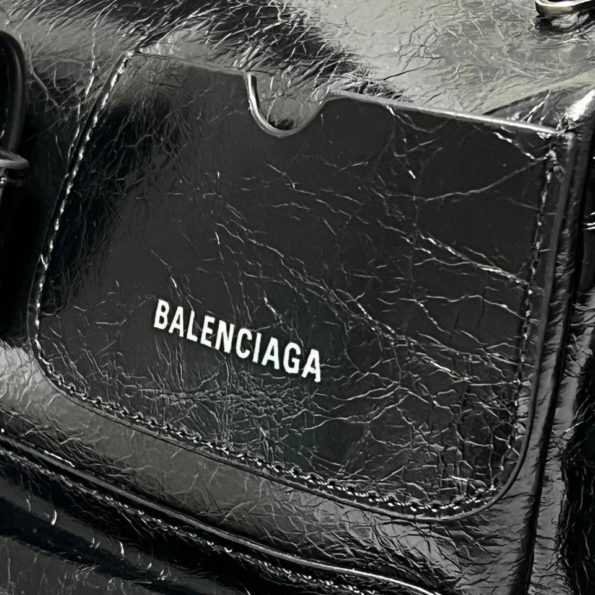 Сумка Balenciaga черная (кожа)