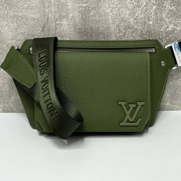 Сумка Бэльтбэк Louis Vuitton зеленая