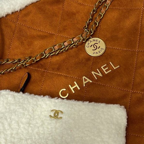 Сумка Торба Chanel коричневая.